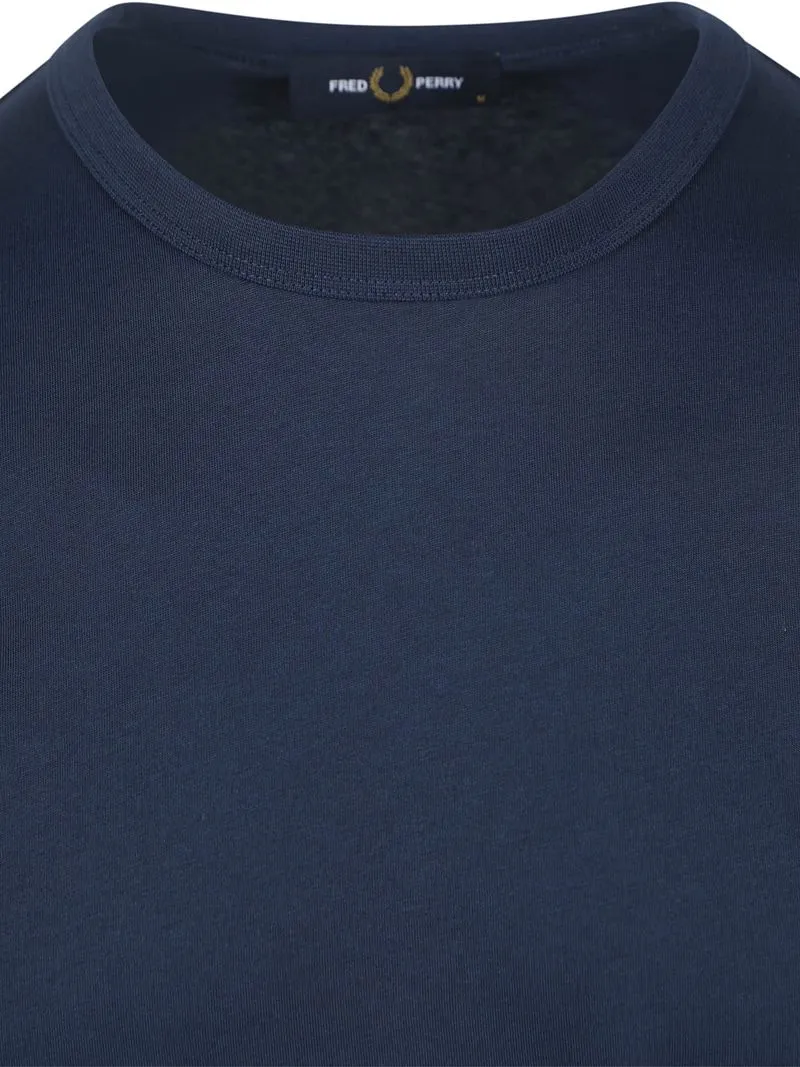 Fred Perry Fred Perry T-Shirt Ringer Tennis Blue - Größe XXL, Blau, – Produktbild 4 von 5