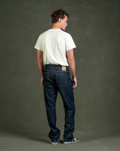 Kuyichi Kuyichi Herren Jeans LARRY Loose Fit aus recycelter Baumwolle, Rinse (blau), – Produktbild 5 von 6