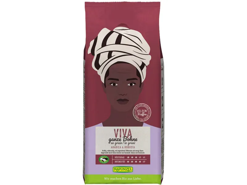 RAPUNZEL RAPUNZEL Heldenkaffee Viva, ganze Bohne – Produktbild 1 von 3