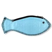 Beadbags Beadbags Fisch Geldbörse Ri80 recycelter Reissack, Hellblau, – Produktbild 1 von 1