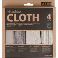Smart Smart Microfaser Tücher 4er Pack Grau-Beige – Produktbild 1 von 1