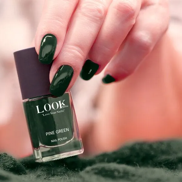Look To Go Look To Go • veganer Nagellack • GRÜNTÖNE • 21-free & PETA approved, Pine green, – Produktbild 2 von 3