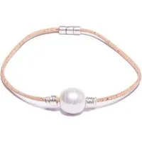 Kork Deko Kork-Deko Elegante Halskette aus Korkstoff – Produktbild 1 von 1