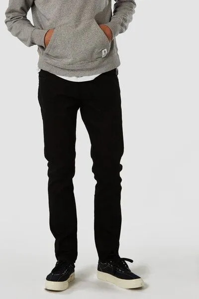Kings Of Indigo Kings Of Indigo Jeans Regular Slim Fit- Charles - Stay Black Rinse, Schwarz (stay black rinse), – Produktbild 1 von 4