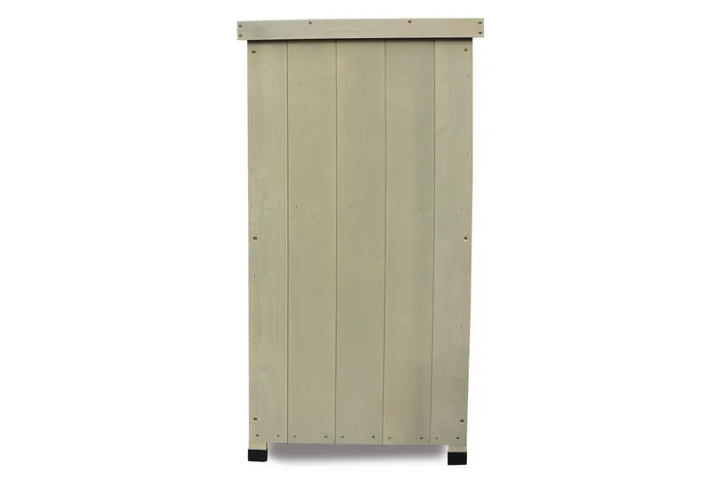 HABAU Geräteschrank (Kompakt) wetterfest lasiert, aus FSC®-zertifiziertem Material, Grau, – Produktbild 3 von 5