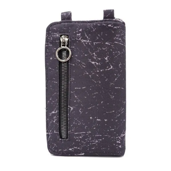 Seegarn Seegarn-Täschle / 2in1 Handy-Tasche und Geldbeutel (MB43), K2 - kette schwarz, – Produktbild 3 von 5