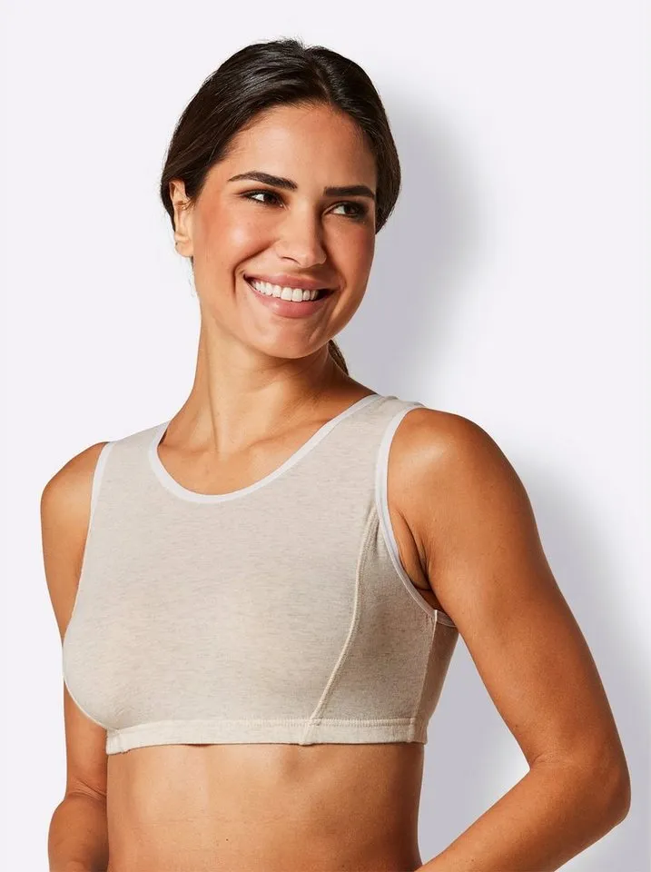 Witt Witt Bustier Bustier (3-tlg), Bunt|grau, – Produktbild 2 von 5