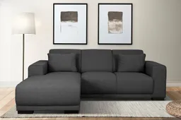 OTTO home Ecksofa BORNHOLM L-Form, B: 234 cm - OTTO. Verlässliche Qualität., Recamiere links oder rechts bestellbar, Wellenfederung, inkl. 2 Kissen – Produktbild 1 von 1