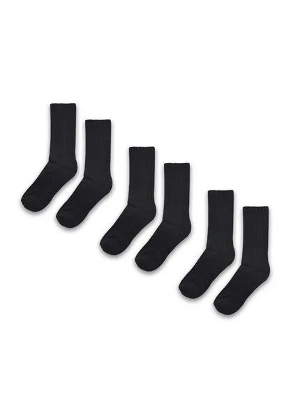 ORGANICATION ORGANICATION SURRCO | Unisex Socken aus recycelter Baumwolle-Mix im 3er-Pack, Black, – Produktbild 2 von 2