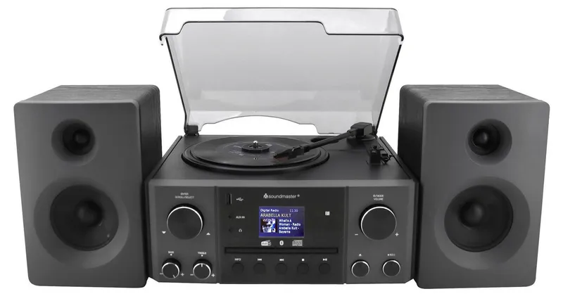Soundmaster Soundmaster MCD1950 Schwarz Stereoanlage – Produktbild 8 von 8
