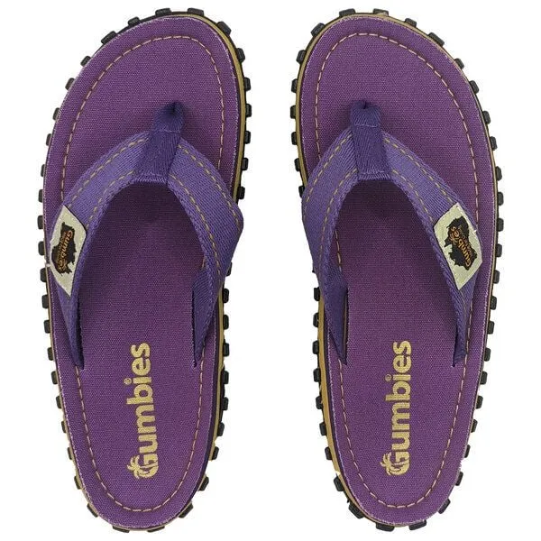 Gumbies Gumbies Classic - Nachhaltige Zehentrenner, Lila, – Produktbild 1 von 4