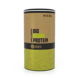 GymBeam Bio VanaVita Veganes BIO Protein 600 g Banane Erdbeere – Produktbild 1 von 1