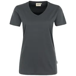 HAKRO HAKRO V-T-Shirt Mikralinar Damen #181 Gr. M anthrazit – Produktbild 1 von 1