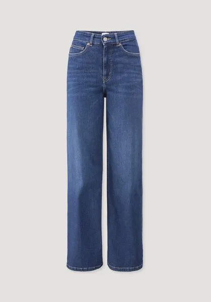 hessnatur hessnatur Jeans ALVA High Rise Wide Leg aus Bio-Denim, Pure blue, – Produktbild 8 von 8