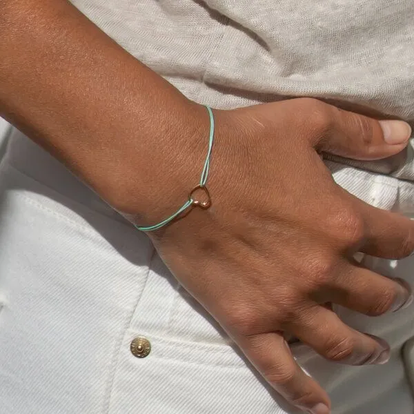 juni juni Türkises Armband-Set junilove - verstellbare Armbänder - handgemacht in Deutschland – Produktbild 4 von 4