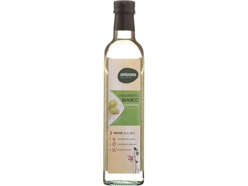 Naturata Naturata Bio-Balsamicoessig "Condimento Bianco Da Modena", 500 ml – Produktbild 1 von 1