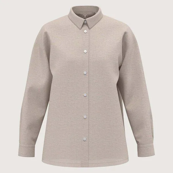 YTWOO YTWOO Oversized Leinenhemd für Damen, Linen, – Produktbild 2 von 4