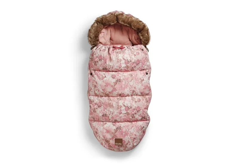 Elodie Elodie Fußsack Elodie Details - Fußsack - River Rose - 48x100 cm (Hochwertiger Fußsack von Elodie aus Schweden, 1-tlg), Bunt|schwarz, – Produktbild 1 von 5