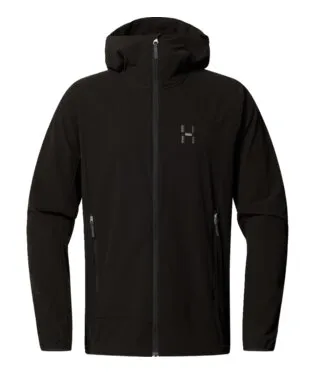 Haglöfs Haglöfs Rosson Softshell Hood, Anthrazit, – Produktbild 1 von 1