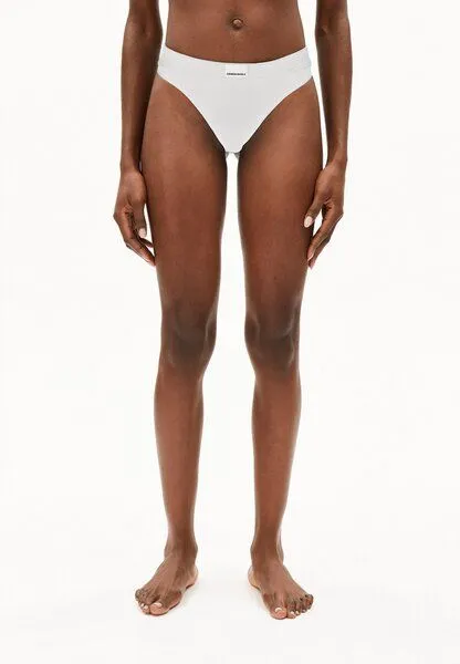 ARMEDANGELS ARMEDANGELS FAARA RIB Damen Ripp-String aus Bio-Baumwoll Mix, White, – Produktbild 3 von 5