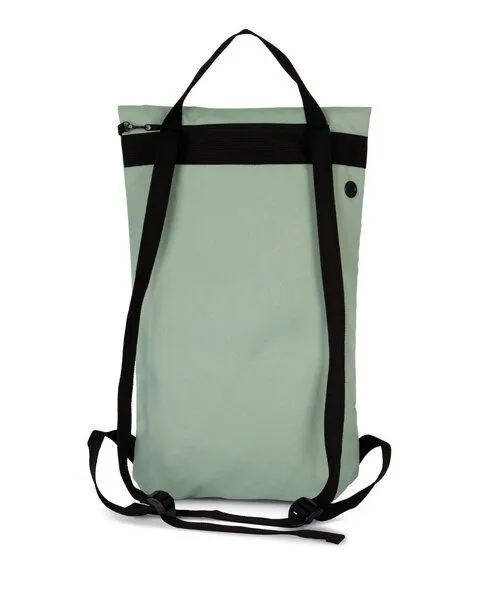 YTWOO YTWOO Flacher, recycelter City-Rucksack, Salbei, – Produktbild 3 von 4