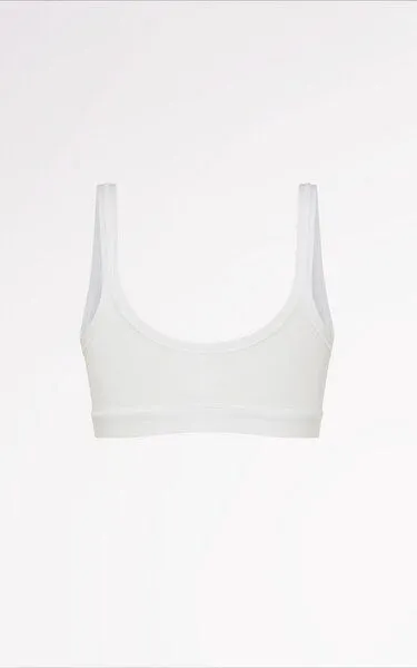 CASAGiN CASAGiN BH mit herausnehmbaren Cups ohne Bund aus TENCEL, Weiss, – Produktbild 2 von 2