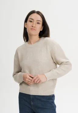 MELA MELA Strukturierter Strickpullover Style SURIYA aus 100% Bio-Baumwolle – Produktbild 1 von 1