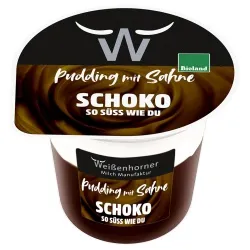 Wei enhorner Milch Manufaktur Schoko-Pudding mit Sahne – Produktbild 1 von 1