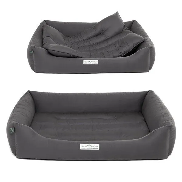 HOUND & NATURE HOUND & NATURE Öko Hundebett BERN, Grau, – Produktbild 3 von 4