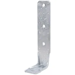 Alberts ALBERTS KR-Winkelverbinder, mit Rundloch, feuerverzinkt, TxHxB: 285x85x65 mm – Produktbild 1 von 1