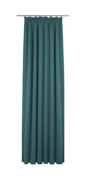 Nature by Adam Nature by Adam Vorhang aus 100% Bio-Baumwolle - Made in Germany - Neveres, Seegrün, – Produktbild 3 von 7