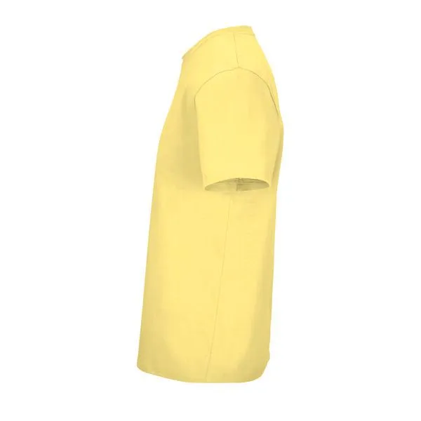 Sol's Sol's Unisex Bio Baumwolle in Umstellung T-Shirt Rundhals 27 verschiedene Farben, Gelb, – Produktbild 3 von 3
