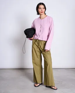JAN N JUNE JAN 'N JUNE Damen vegan Strickjacke Light Asas Hellorchideefarben – Produktbild 1 von 1