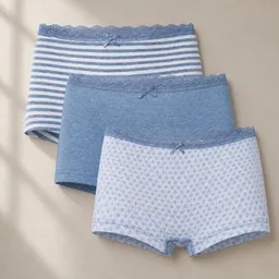 comazo|earth comazo|earth Fairtrade Mädchen Hipster 3er Pack | GOTS zertifiziert – Produktbild 1 von 1