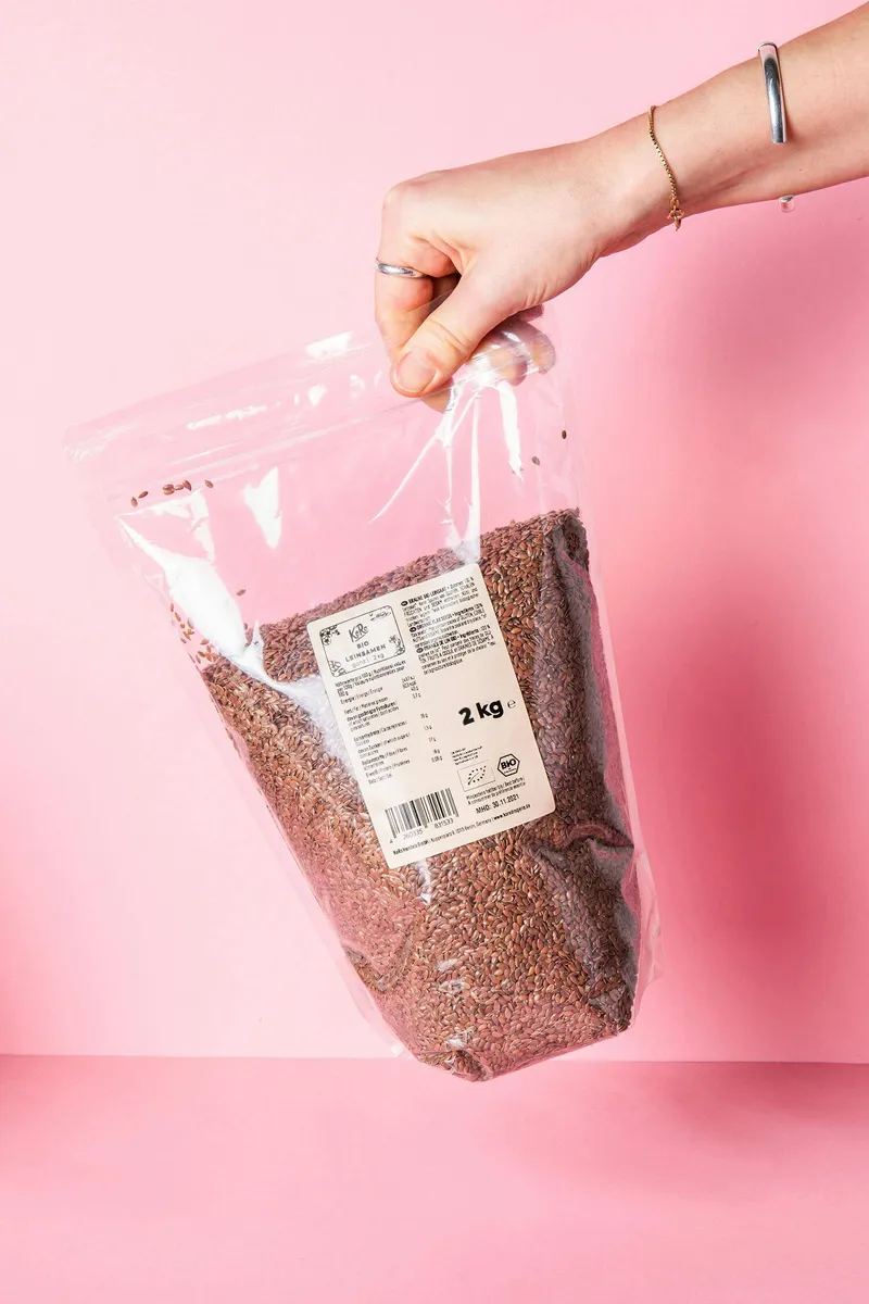 KoRo Bio Leinsamen 2 kg – Produktbild 3 von 5