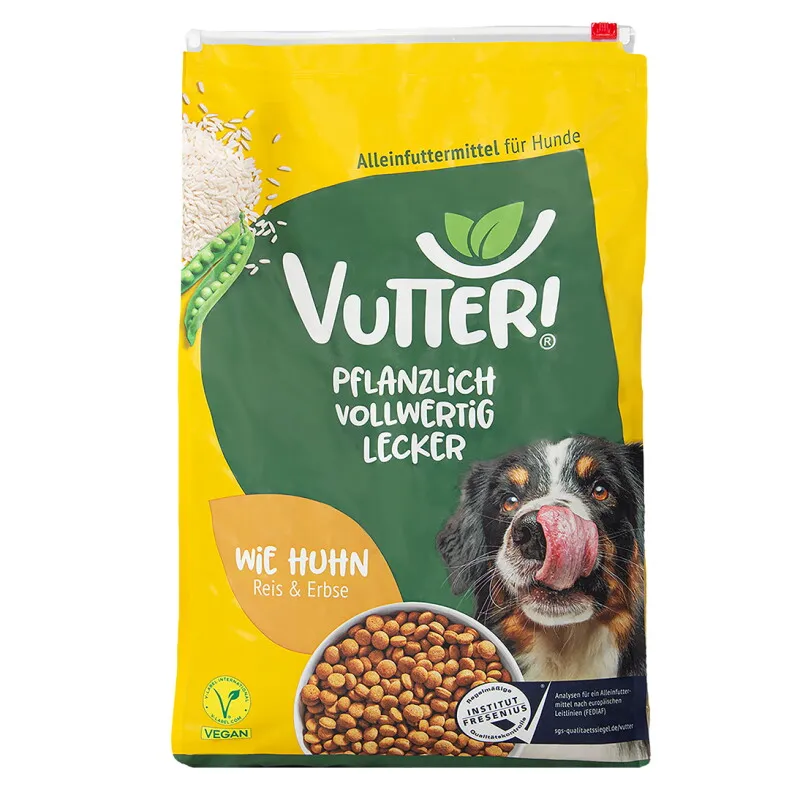 Vutter! Vutter! Trockenfutter: Wie Huhn 4 kg – Produktbild 1 von 2