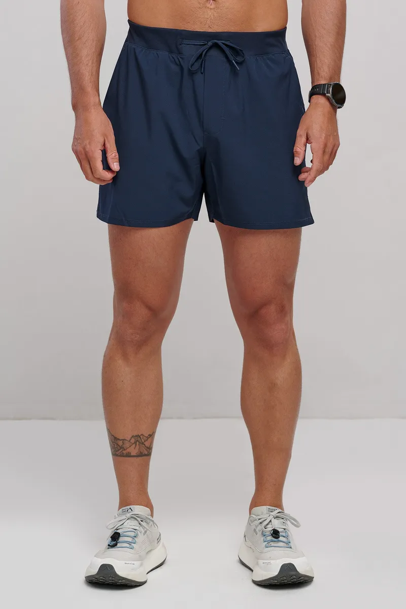 SEAAV SEAAV Herren vegan Shorts Drift Mitternachtsblau, Extra dunkelblau, – Produktbild 1 von 2