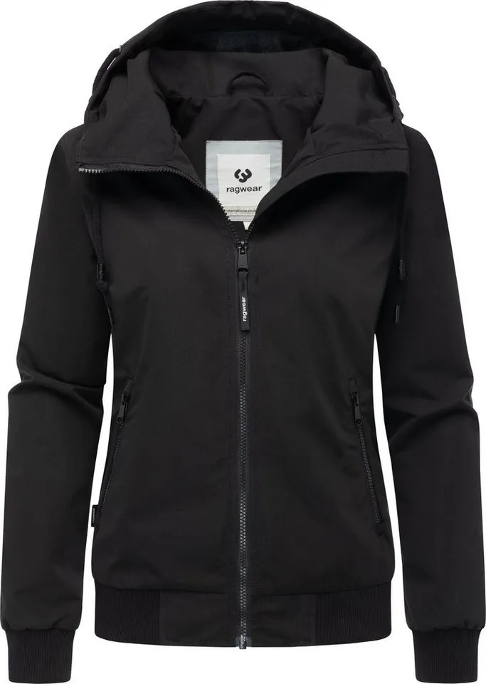 ragwear ragwear Outdoorjacke Oggie YOUMODO Wasserdichte und atmungsaktive Übergangsjacke, Schwarz, – Produktbild 5 von 5