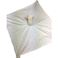 Pat und Patty Pat und Patty Personalisertes Schmusetuch/ Schnuffeltuch, Greifling "Schaf",SCT-46, Farbe: weiss/rosa, 100% Baumwolle-kbA – Produktbild 1 von 1