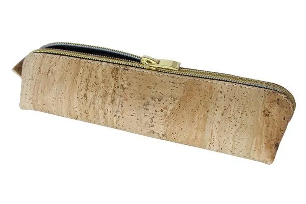 Simaru Simaru Federmäppchen / Stifteetui / Schlampermäppchen MILANO aus Kork, Beige, – Produktbild 1 von 3