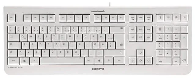 Cherry KC 1000 Tastatur, Grau – Produktbild 2 von 4