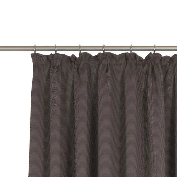 Nature by Adam Nature by Adam Vorhang aus 100% Bio-Baumwolle - Made in Germany - Uni Collection, Dunkelbraun, – Produktbild 1 von 7