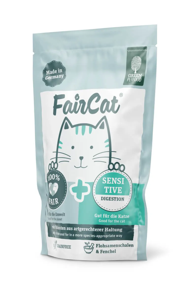 Green Petfood Green Petfood FairCat Sensitive 8x85g, Grün, – Produktbild 2 von 2