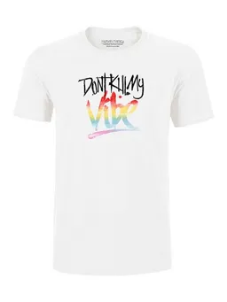 Human Family Human Family Herren T-Shirt Rolls "Don`t kill my Vibe" aus 100% Bio-Baumwolle – Produktbild 1 von 1