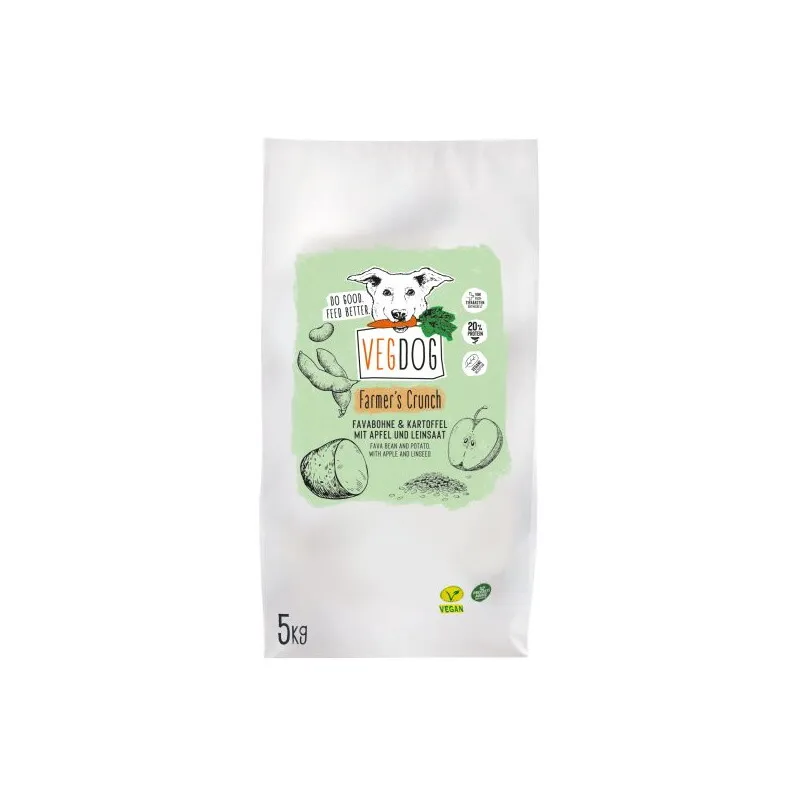 VEGDOG VEGDOG Trockenfutter Farmer's Crunch 5 kg – Produktbild 1 von 1