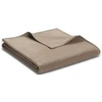 biederlack biederlack Wohn-und Kuscheldecke "Unicolour " tolle Farben wählbar, Haselnuss, – Produktbild 1 von 1