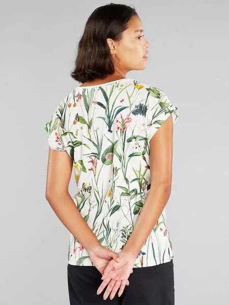 Dedicated DEDICATED Visby Flower Field, Weis (off white), – Produktbild 2 von 3