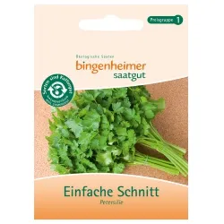 Bingenheimer Saatgut Petersilie Einfache Schnitt – Produktbild 1 von 1