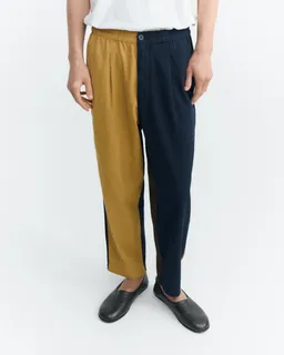 thinking mu Thinking MU Herren vegan Hose Loose Luc Navy/Yellow – Produktbild 1 von 1