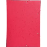 Exacompta Exacompta Eckspannermappe DIN A3 rot mit Klappen 700g/m² – Produktbild 3 von 3